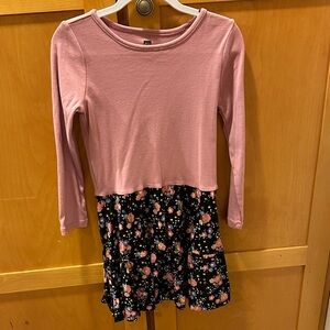 Tea Collection Pink and Black Drews - sz 7- wore once